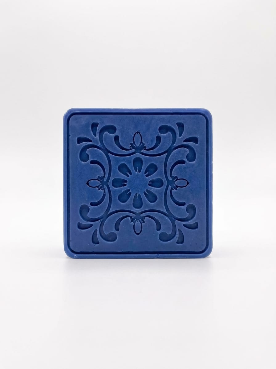 Tropical Ocean fresh soap bar by Noosky — top view