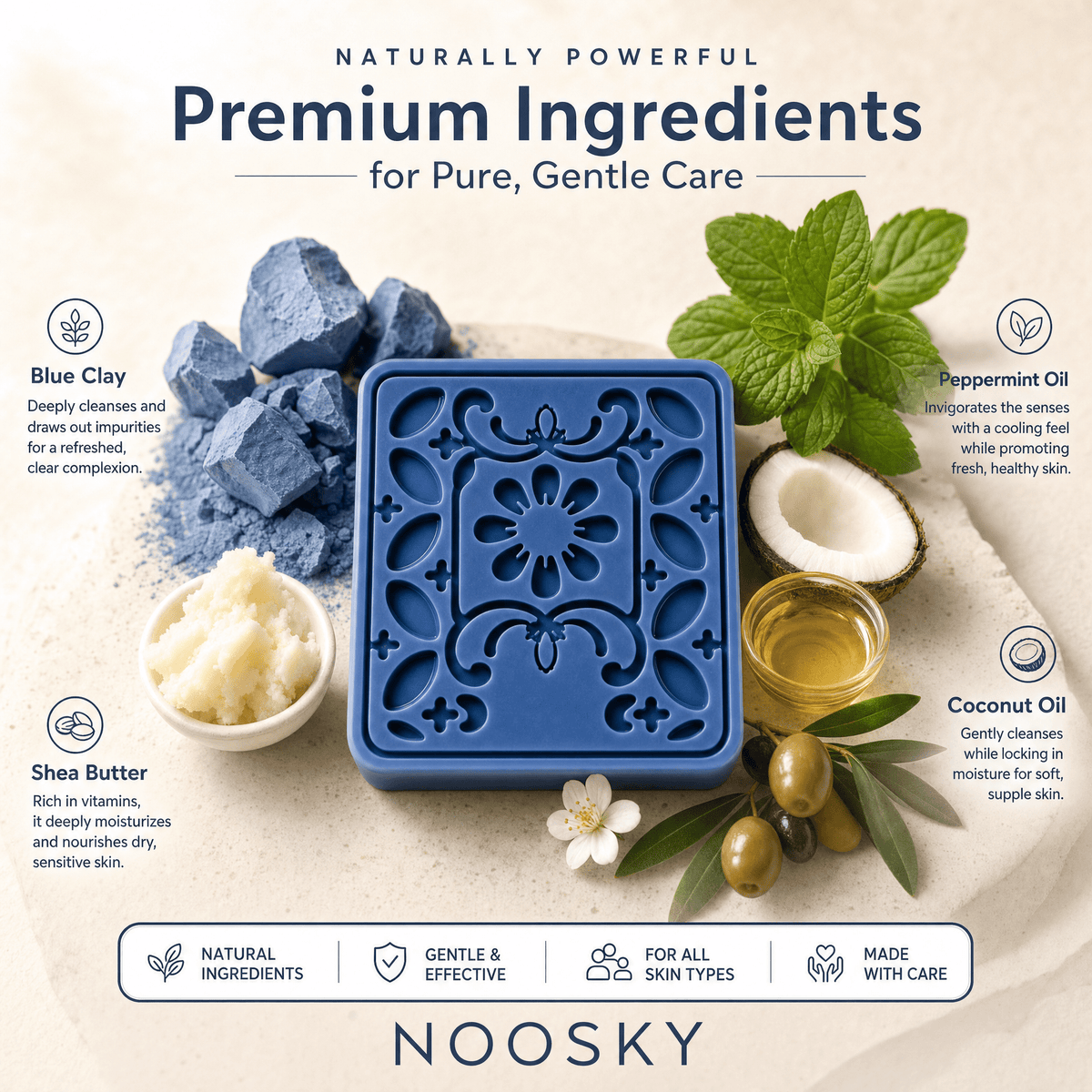 Tropical Ocean – Refreshing Morning Soap BarHandmade_Shea_Butter&Honey_Soap_for_Dark_Spots&_Brightening_Noosky Tropical Ocean – Refreshing Morning Soap BarCalming_Lavender_Shea_Butter&Honey_Soap_for_Sleep&_Anxiety_Noosky Tropical Ocean – Refreshing Morning Soap BarAntioxidant_Ra