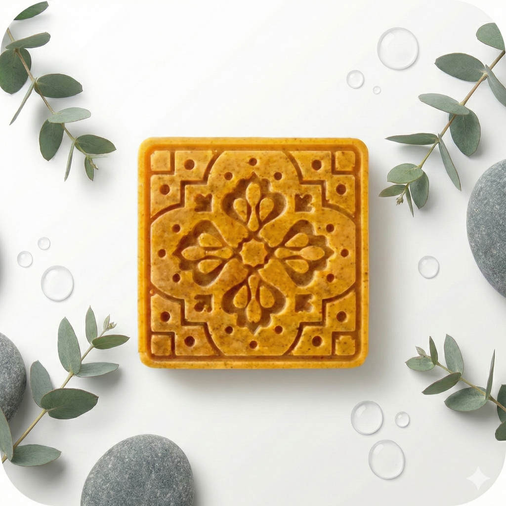 Organic Honey, Turmeric, Shea Butter Artisan Soap Bar.