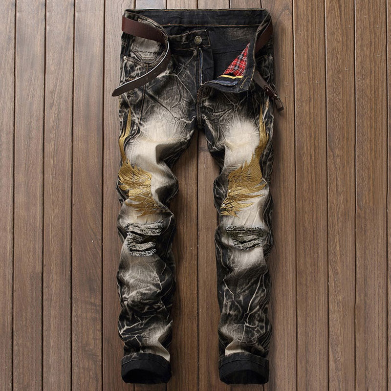 MVP Embroidered Men's Jeans