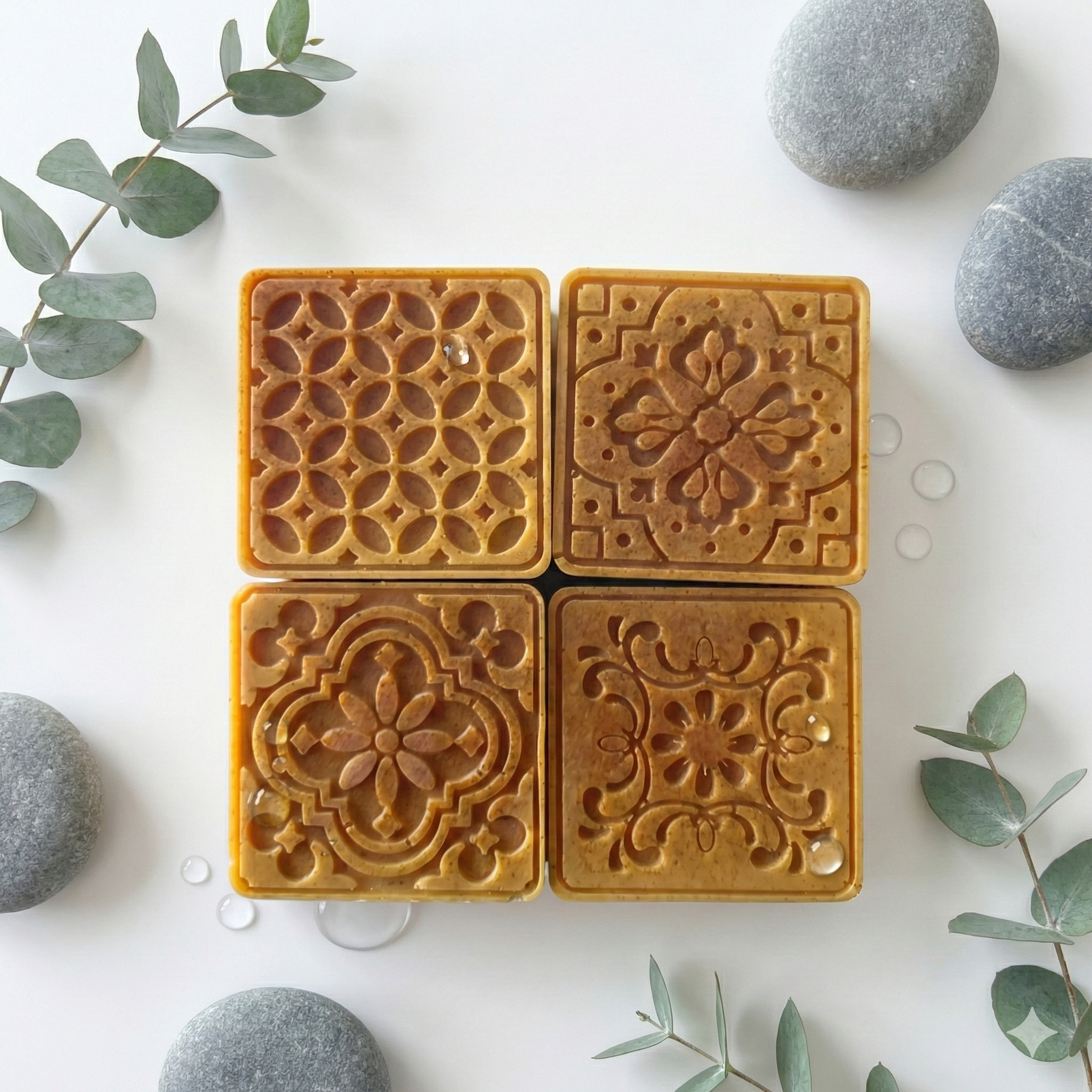 Organic Honey, Turmeric, Shea Butter Artisan Soap Bar.
