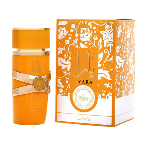 Lattafa Yara Tous 3.4 oz Eau de Parfum bottle