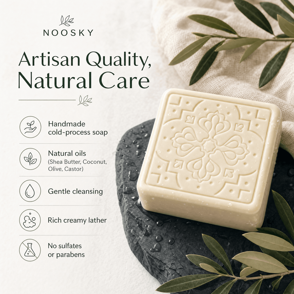 2-Pack - The Great White - Shea Butter Soap BarHandmade_Shea_Butter&Honey_Soap_for_Dark_Spots&_Brightening_Noosky 2-Pack - The Great White - Shea Butter Soap BarCalming_Lavender_Shea_Butter&Honey_Soap_for_Sleep&_Anxiety_Noosky 2-Pack - The Great White - Shea Butter Soap BarAntioxidant_Ra