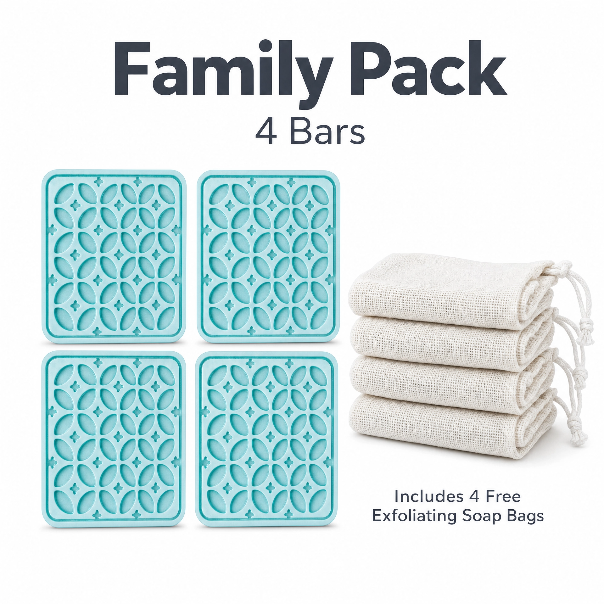 3 Pack - Rain Forest Reset– Eucalyptus & Cedar Soap Bar