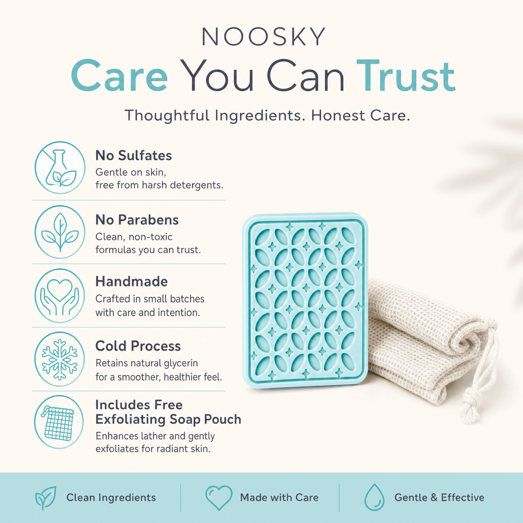 2-Pack - Rain Forest Reset– Eucalyptus & Cedar Soap BarHandmade_Shea_Butter&Honey_Soap_for_Dark_Spots&_Brightening_Noosky 2-Pack - Rain Forest Reset– Eucalyptus & Cedar Soap BarCalming_Lavender_Shea_Butter&Honey_Soap_for_Sleep&_Anxiety_Noosky 2-Pack - Rain Forest Reset– Eucalyptus & Cedar Soap BarAntioxidant_Ra