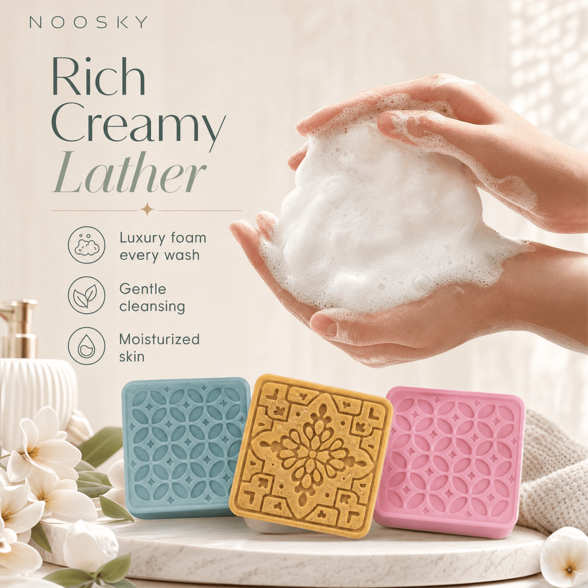 Family Pack – Subscribe (4 Bars)Handmade_Shea_Butter&Honey_Soap_for_Dark_Spots&_Brightening_Noosky Family Pack – Subscribe (4 Bars)Calming_Lavender_Shea_Butter&Honey_Soap_for_Sleep&_Anxiety_Noosky Family Pack – Subscribe (4 Bars)Antioxidant_Ra