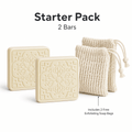 2-Pack - The Great White - Shea Butter Soap BarHandmade_Shea_Butter&Honey_Soap_for_Dark_Spots&_Brightening_Noosky 2-Pack - The Great White - Shea Butter Soap BarCalming_Lavender_Shea_Butter&Honey_Soap_for_Sleep&_Anxiety_Noosky 2-Pack - The Great White - Shea Butter Soap BarAntioxidant_Ra