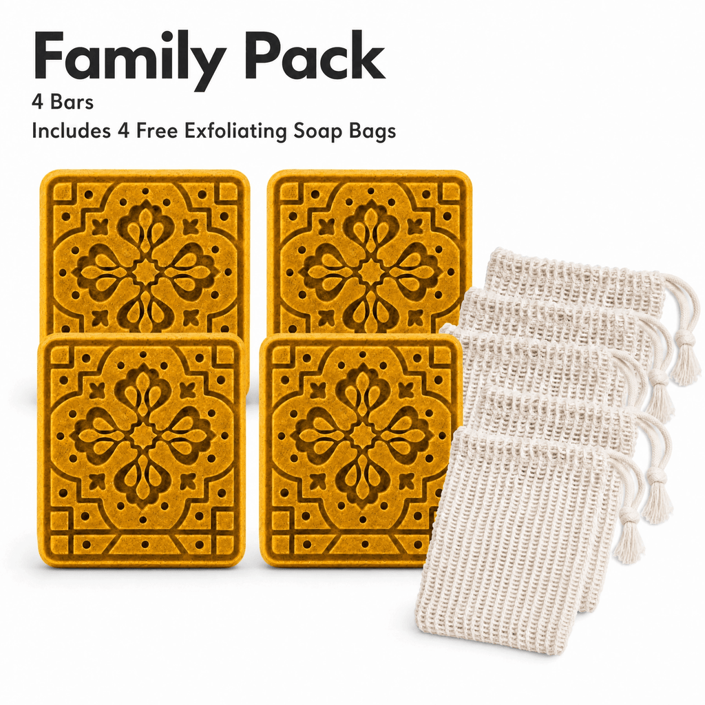 3 Pack - Golden Complexion – Honey & Turmeric Soap BarHandmade_Shea_Butter&Honey_Soap_for_Dark_Spots&_Brightening_Noosky 3 Pack - Golden Complexion – Honey & Turmeric Soap BarCalming_Lavender_Shea_Butter&Honey_Soap_for_Sleep&_Anxiety_Noosky 3 Pack - Golden Complexion – Honey & Turmeric Soap BarAntioxidant_Ra