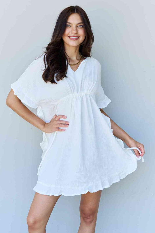 Ninexis Ruffle Hem Dress