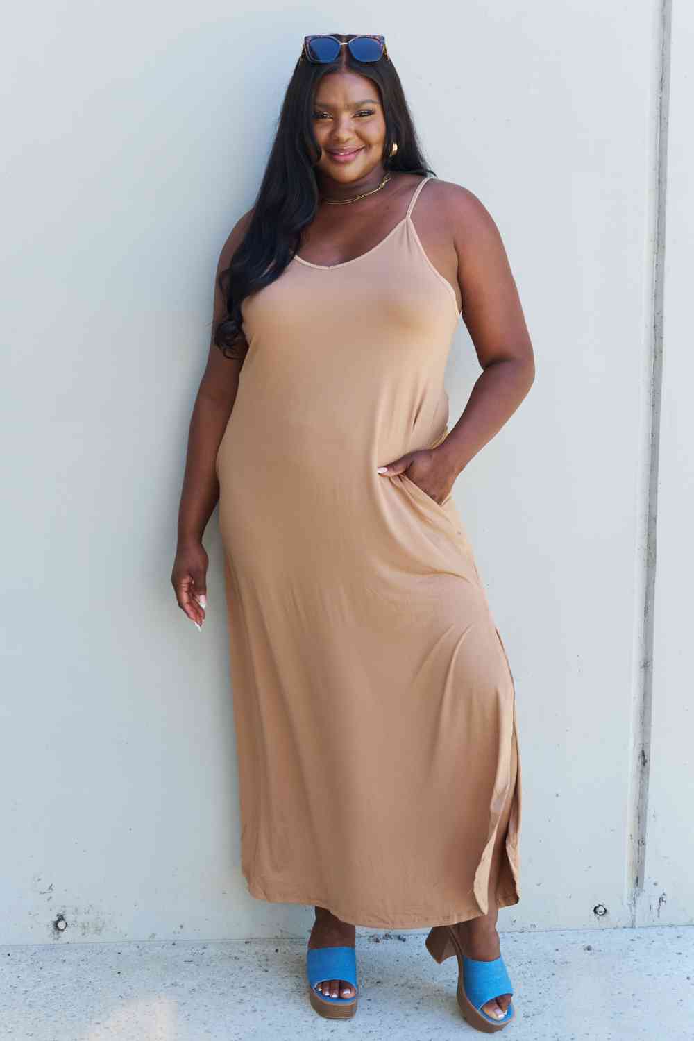 Ninexis Slit Maxi Dress